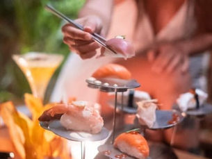 Experiencia de comida compartida inspirada en la cultura izakaya