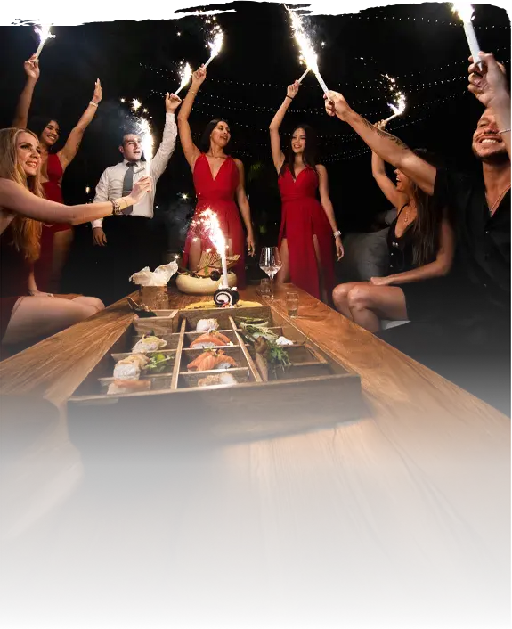 Cumpleaños en Restaurante Japonés Tora Cancún