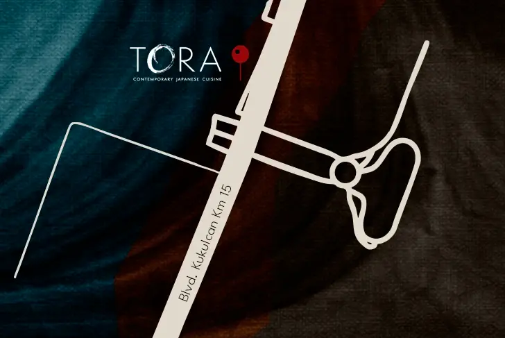 mapa de ubicación Restaurante Tora Cancún