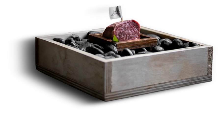 Kobe beef at Japanese restaurant